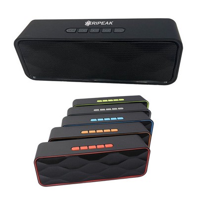 Long Square Bass Music Wireless Speakers