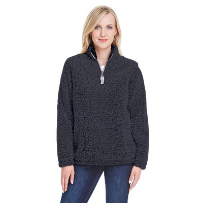 J AMERICA Ladies' Epic Sherpa Quarter-Zip