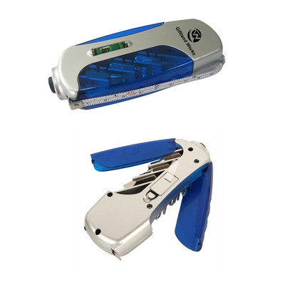 Multifunction Screwdriver Set w/LED Light & Measuring Tape