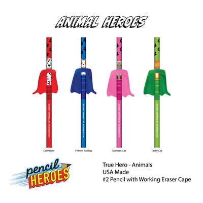 Pencil Heroes® - Animal Series - Unassembled Bulk Pack