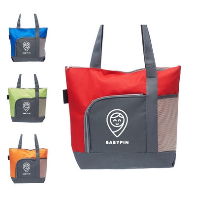 Pack-n-Go Carry All Tote Bag (2 Color Imprint)