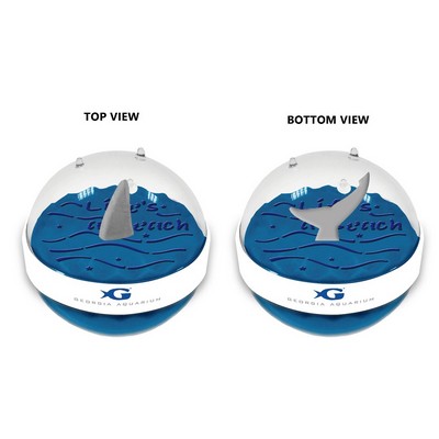 Globe Sandvertiser w/Stock 3D Poly Shark Fin