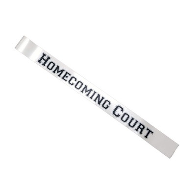 Full Color Stock Sashes (3"x72") - Homecoming Court