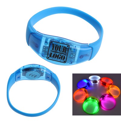 Silicone LED Flashing Bracelets