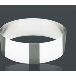 1.125 Silver Plated Plinth Band