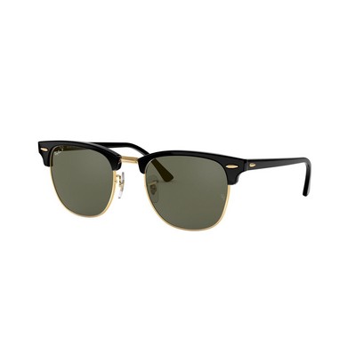 Ray-Ban® Gloss Black Polarized™ Clubmaster Classic Sunglasses