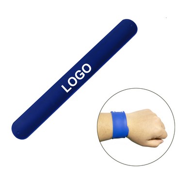 9 1/2 Inch Silicone Slap Bracelet