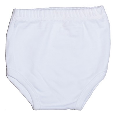 Interlock White Training Pants