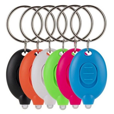 Oval Smart LED Keychain