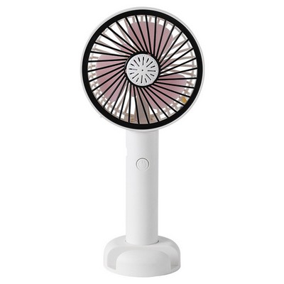 Handheld Fan With USB Charging Night Light