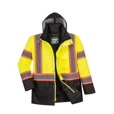 Hi-Vis Contrast Winter Traffic Jacket