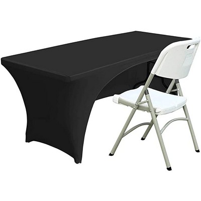 Tablecloths: Spandex Open Back Table Cover