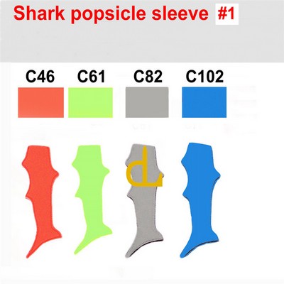 Popsicle Hold Bags Shark Ice Pop Sleeves