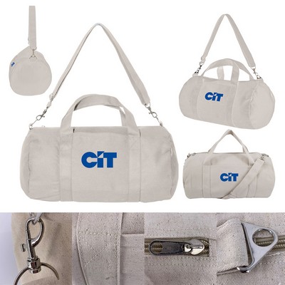 Cotton Canvas Duffel Bag