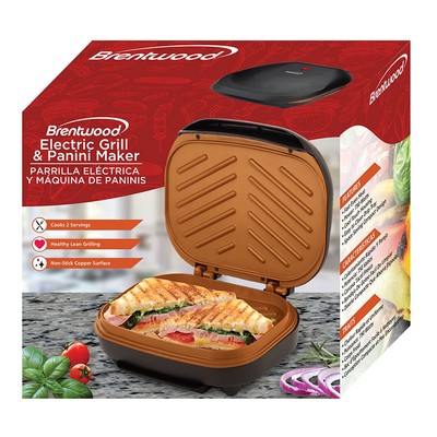 Indoor Electric Grill & Panini Press