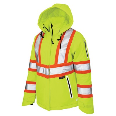 Tough Duck Women's Insulated Flex Safety Jacket