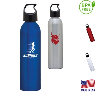 24 oz. BPA free Aluminum sports bottles