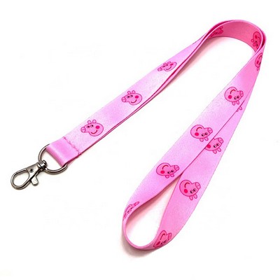 7 Day Rush Dye-Sublimation Lanyards 1"