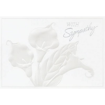 With Sympathy Card