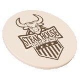 4¼" Sublimatable Round Sandstone Coaster