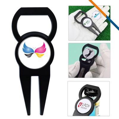 Otis 3in1 Ball Marker Golf Divot Tool