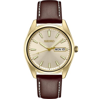 Seiko Men's Essential Watch w/Champagne Dial