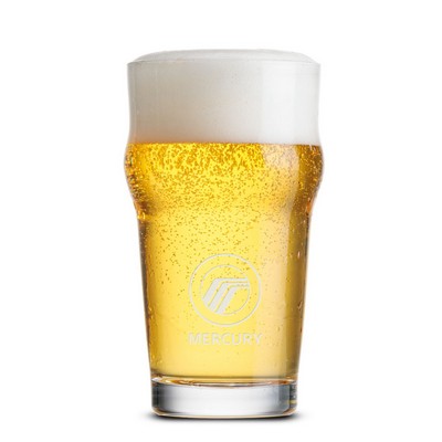 Hamburg Beer Glass - Deep Etch