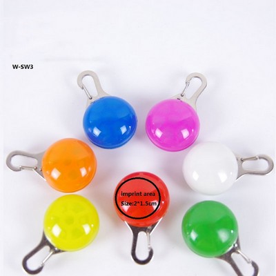 LED Pet Safety Warning Light w/Clip On