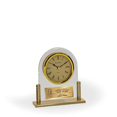 Life Archway Glass Desk Clock