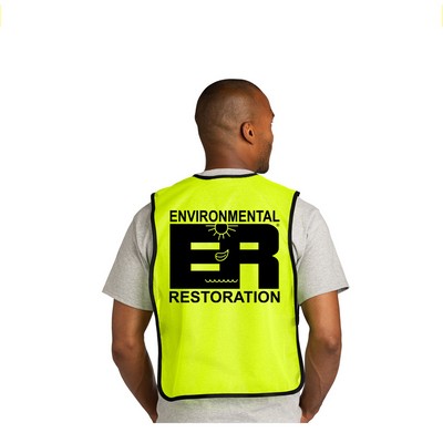 Yellow Safety Vest-Low Minimum