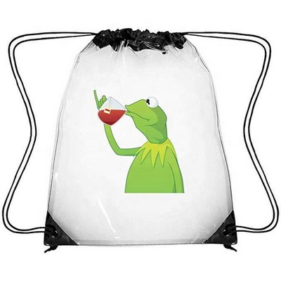 Clear Drawstring Bags