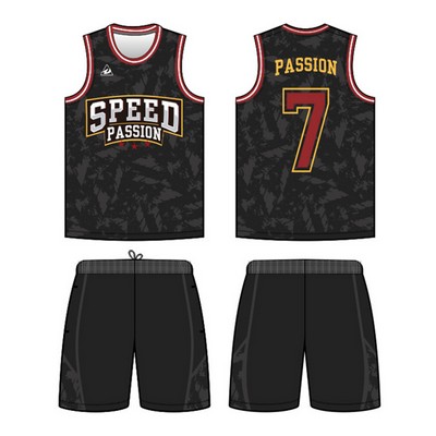 Sleeveless Mens Sublimation Basketball Jersey Uniform