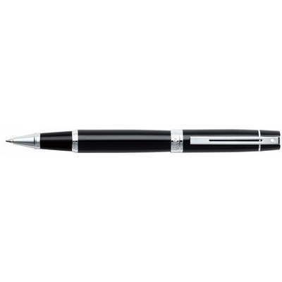 Sheaffer 300 Glossy Black with Chrome Trim Rollerball