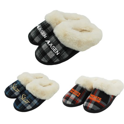 Winter Soft Plush House Slippers