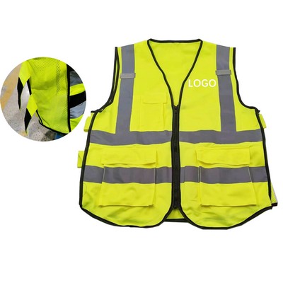 Adjustable Reflective Safety Vest