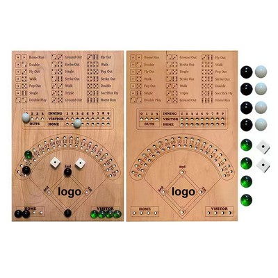 Baseball Dice Game Board