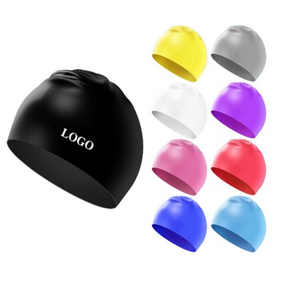 Silicone Unisex Waterproof Swimming Cap