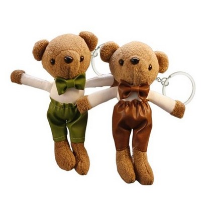 Small Pluch Teddy Bear Keychain