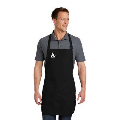 Port Authority® Full-Length Apron with Pockets