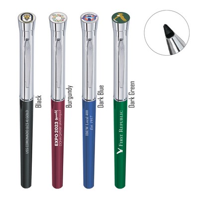 Empire Collection - Garland® USA Made Felt Tip Pen | Gloss Barrel | Chrome Cap & Accents