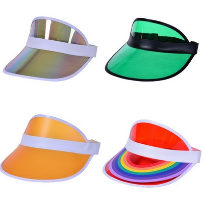 PVC Sun Visor Hat