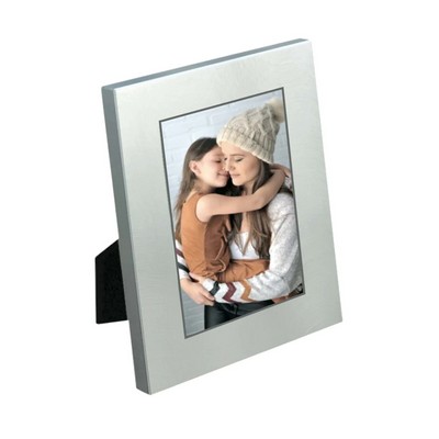 Sarah's Satin Non Tarnish Aluminum 5 x 7 Photo Frame