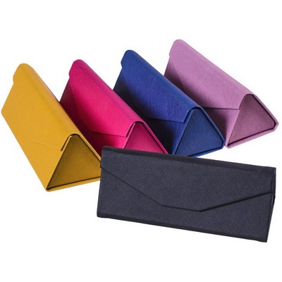 Foldable Triangle Eyeglass Case