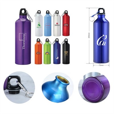 Engraved 25 oz Aluminum Sport Bottle - Customizable