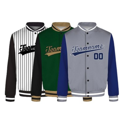 Sublimated Men's Varsity Jacket