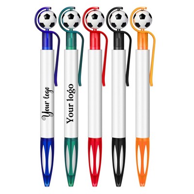 Soccer Shape Ballpoint Pen Fun Novelty Stationery