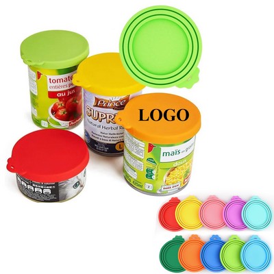 Multifunctional 3 In 1 Silicone Can Lid Stay Fresh Cover