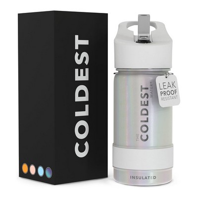 14 Oz. Coldest® Sports Bottle w/Standard Mouth Straw Lid