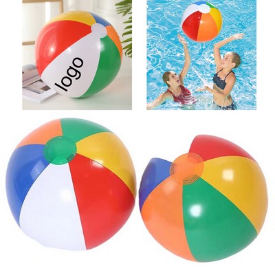 12" Inflatable Beach Ball