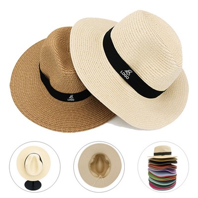 Women's Wide Brim Straw Hat